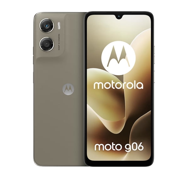 Smartphone Moto G06 XT2535-2 4G 256GB + 4GB Café