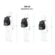 thumbnail image 4 of Mochila ARENA One Go 35 L Rojo Carmesí, 4 of 8