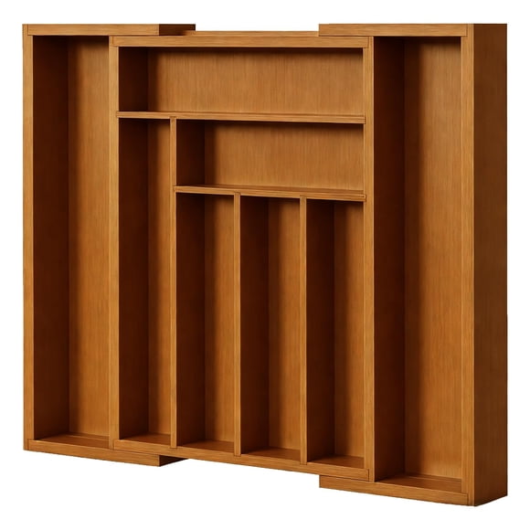 Organizador de Cajones Pipishell de Bambú Expandible 33-50 cm