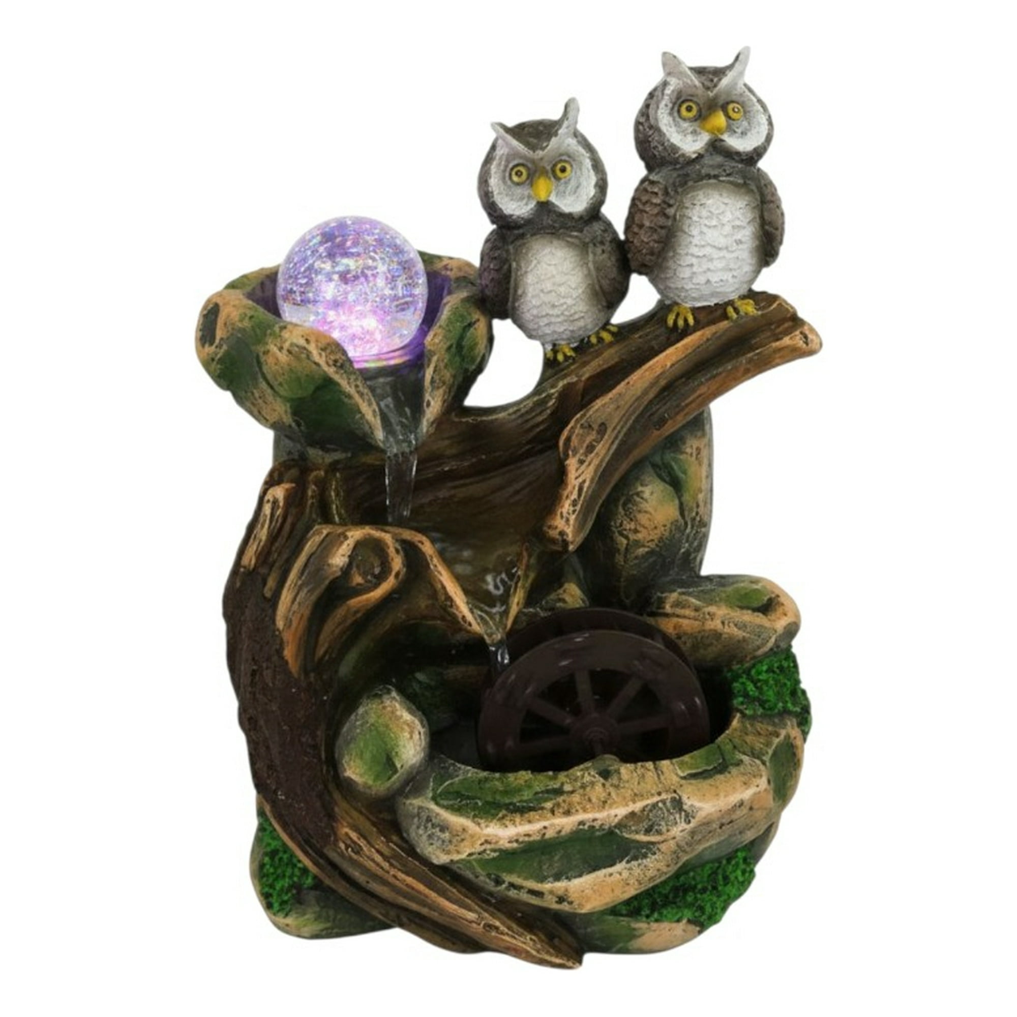 Genérico - Fuente Agua Mesa Decorativa Adorno Bosque Encantado Jhn