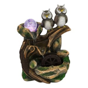 Genérico - Fuente Agua Mesa Decorativa Adorno Bosque Encantado Jhn