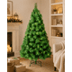 thumbnail image 1 of Árbol de Navidad Pino 1.2m Artificial Frondoso Verde Base Meta, 1 of 6