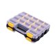 thumbnail image 3 of Caja De Almacenamiento De Hardware Portátil Accesorios Pestillos De Seguridad Partición Extraíble Amarillo, 3 of 5