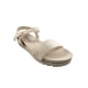 thumbnail image 2 of Sandalia Gamuza Ecológica ZAZ16 Blanco Invierno, 2 of 5