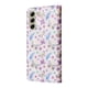 thumbnail image 5 of FOXDOCK Funda Tipo Cartera Floral para Samsung Galaxy S21 FE 5G ,Funda con Tapa de Cuero PU, Protección Antigolpes con Ranuras para Tarjetas y Soporte, 5 of 5