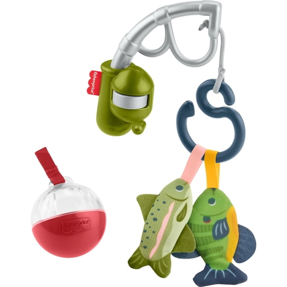 Set de pesca Mini Me Moments de Fisher-Price para bebé, 4 piezas