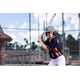 thumbnail image 3 of Casco Mizuno F6 para adultos, lanzamiento rápido, softball, con máscara, rojo S/M, 3 of 4