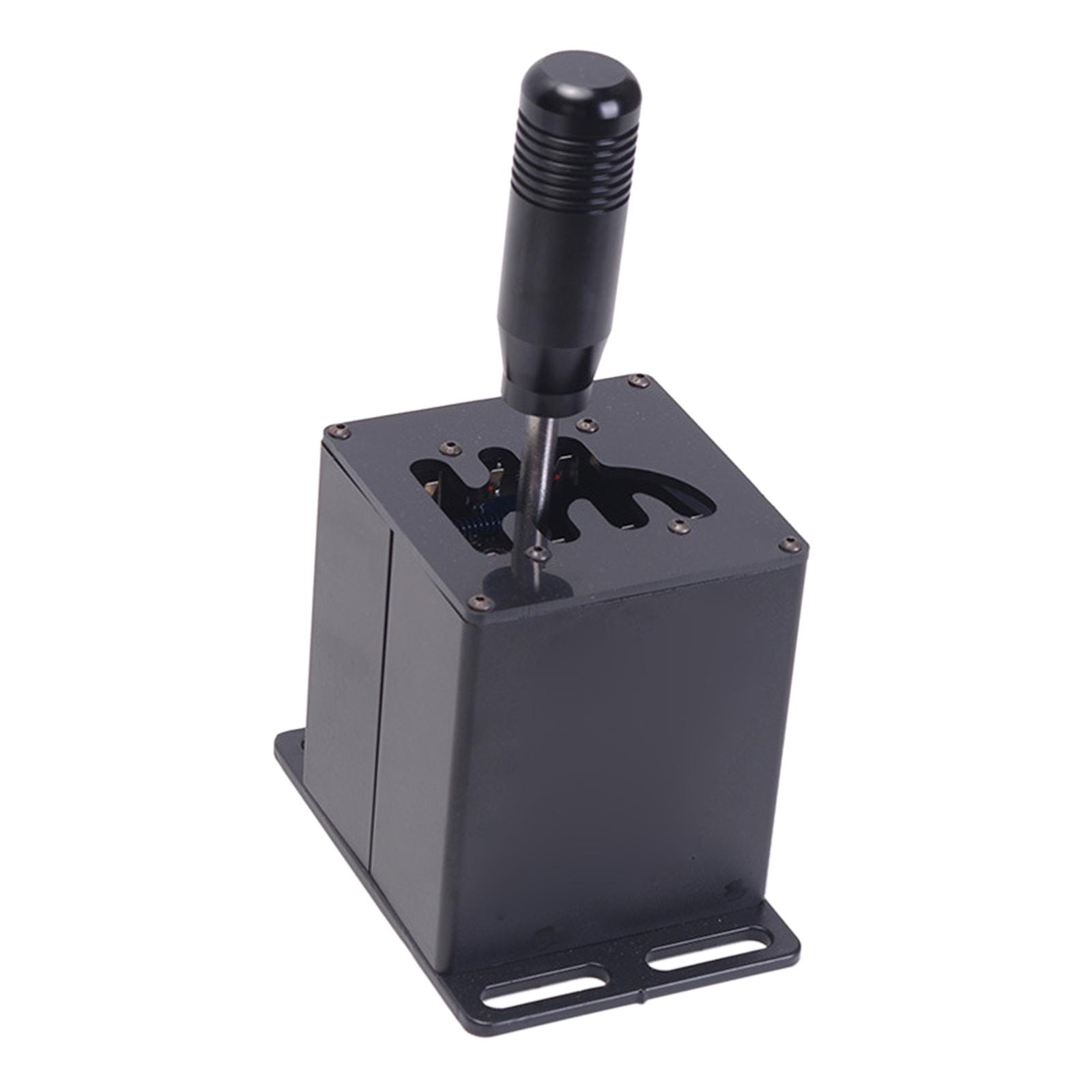 Magideal - Palanca De Cambios De Ulador Usb Para Pc, Palanca De Cambios Windows Compatible Con T300Rs/Gt Volante Juegos De Carreras , 6+D