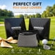 thumbnail image 4 of Bolsa Limpiadora de Golf XINQIDAI 17x14 cm Impermeable Gris, 4 of 8