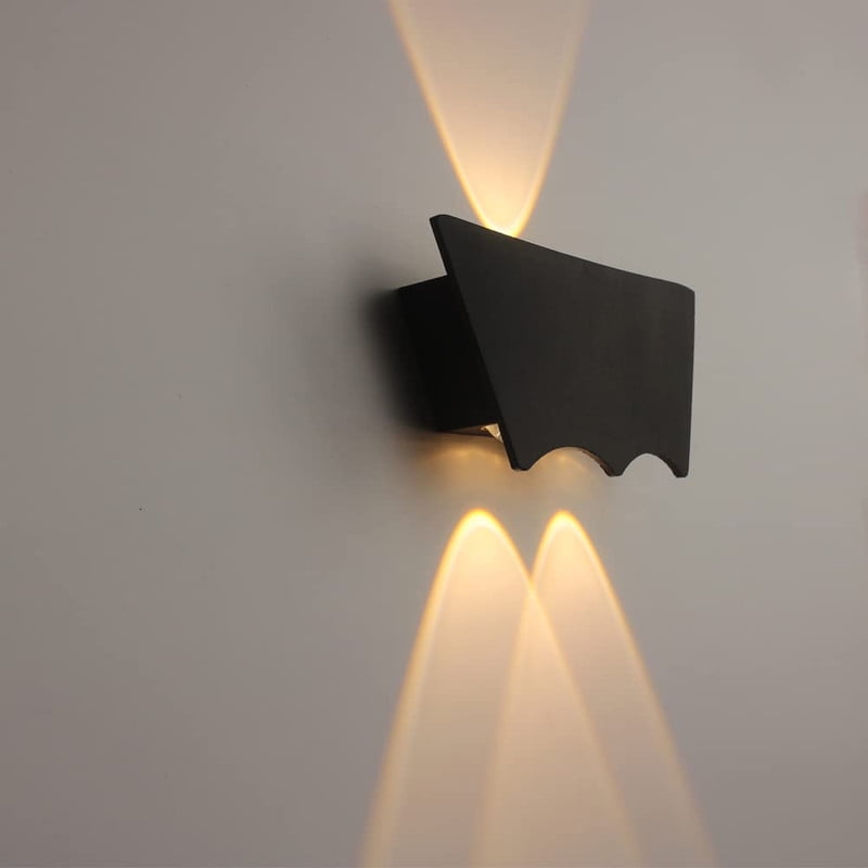 Genérico - Aplique Lampara Led Vintage Exteriores Moderna Jardin Lau