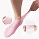 thumbnail image 4 of Zxfuture 2 pares de calcetines de silicona para mujer, calcetines de gel suave, calcetines de aloe, calcetines hidratantes para pies, calcetines de pedicura de spa para mujer que reparan los pies seco, 4 of 6