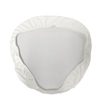 Funda De Cojín Para Silla La Linen Spandex Chiavari White (Paquete De 4)