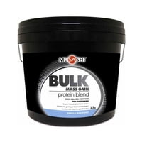 Musashi Proteina Bulk Mass Gain Whey Protein 5 Lbs Vanilla