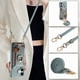 thumbnail image 1 of Funda Para Iphone Azul Con Tarjetero Anillo Soporte Y Correa Cruzada Desmontable Mujer, 1 of 5
