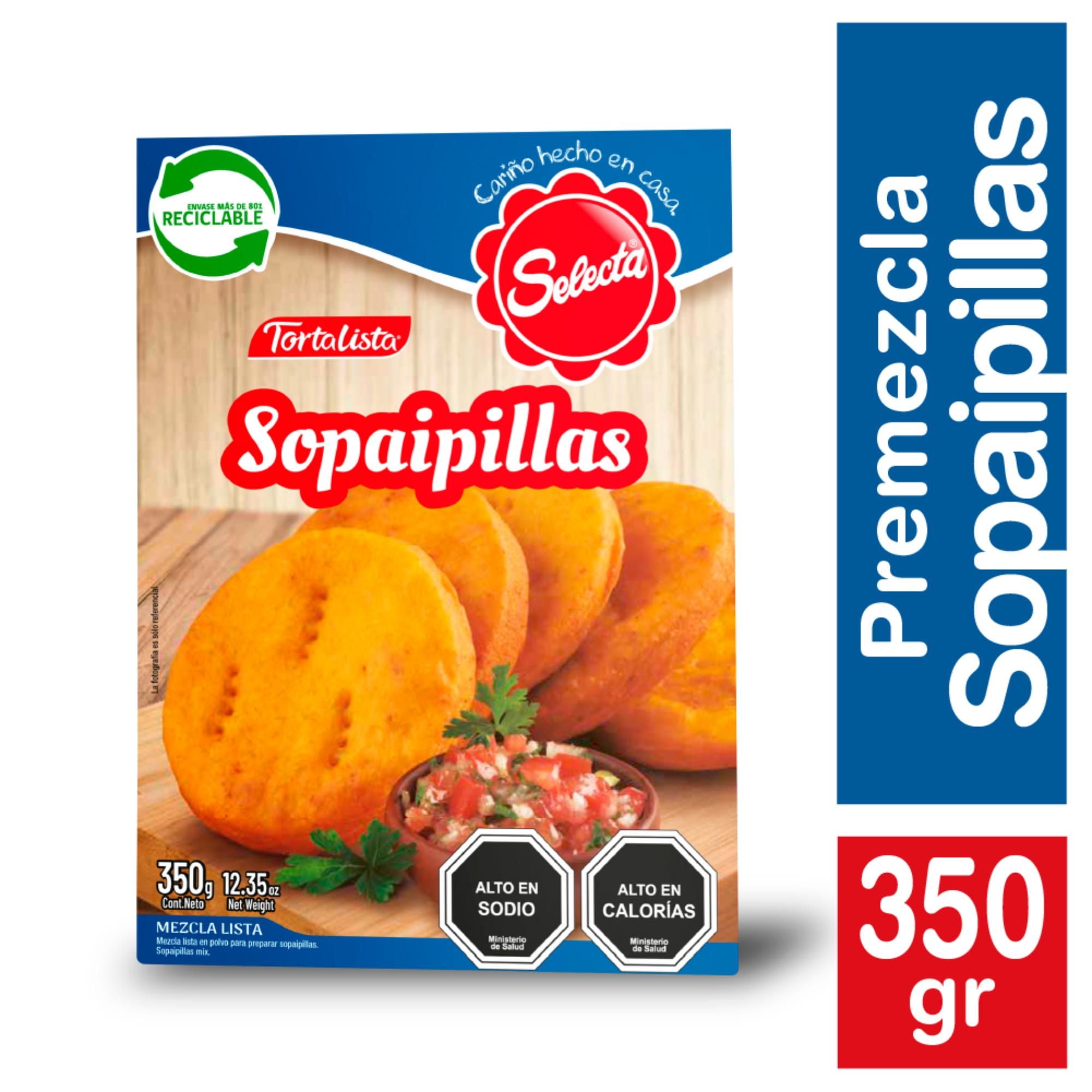 Premezcla Tortalista Sopaipilla Caja 350 g Selecta