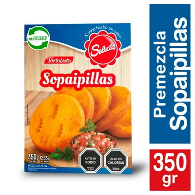 Premezcla Tortalista Sopaipilla Caja 350 G Selecta
