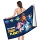 thumbnail image 4 of Robocar Poli Toalla de playa de secado rápido con diseño temático, regalo para mujeres y niñas, ideal para cumpleaños, fans, amantes de la música, uso en la playa o al aire libre, 78 × 150 cm, 4 of 6