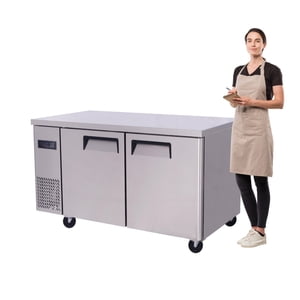 Prochef - Meson Refrigerado 120 Cm Acero Inox. 2 Puertas 290