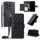 thumbnail image 5 of Funda tipo billetera FOXDOCK para Xiaomi POCO F5 – Tapa abatible con correa para mujer, 5 of 5