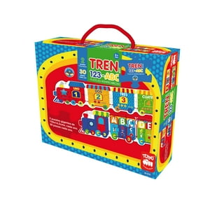Puzzle Tren 123-Abc - Toyng