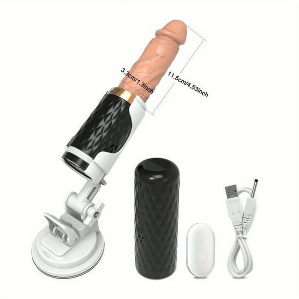 1pc Realistic Vibrating Dildo, Sex Machine Adult Sex Toys With Thrusting & Vibrating Modes, Strong Suction Cup For Hands Free