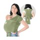 thumbnail image 1 of Fular portabebés KeaBabies D‑Lite color Oliva Tenue 7‑20 kg, 1 of 9