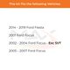 thumbnail image 2 of Kit de frenos Max Advanced Brakes traseros Ford Focus Fiesta 01-07, 2 of 9