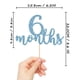 thumbnail image 3 of Adorno para tartas MYAMPED, 6 meses, purpurina dorada, azul cielo, 3 of 7