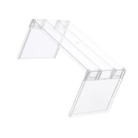 Bothyi - Estante De Almacenamiento De Gabinete De Congelador Transparente Estante De Secado Rápido Ahorro De Espacio Robusto L