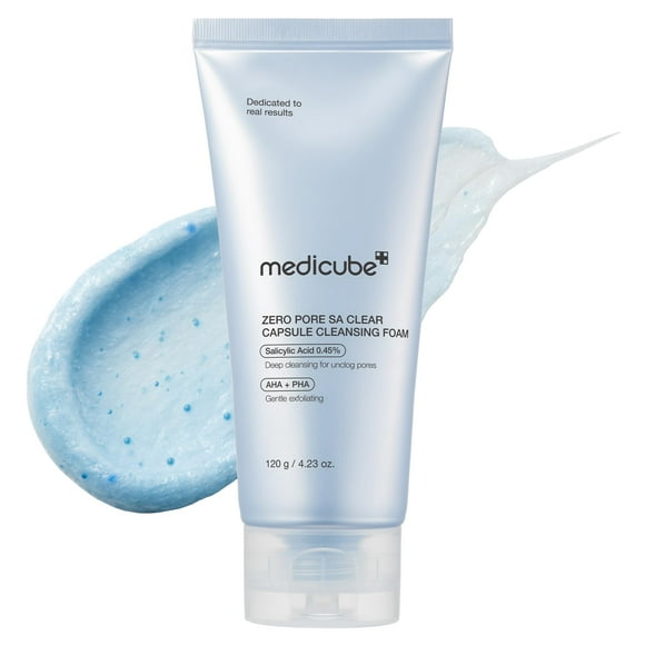 Limpiador facial medicube Zero Pore Clear Blue Capsule 120 ml