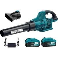 Parub - Soplador Hojas Potente Inalámbrico 2 Baterías 21V Calidad