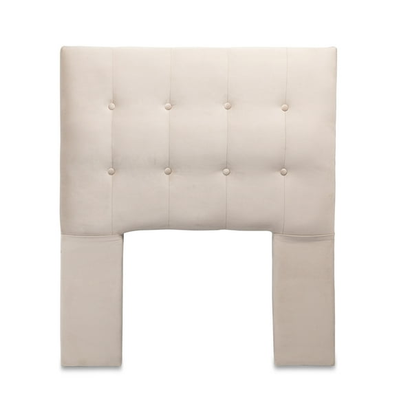 Respaldo Cama 1,5 Plazas Felpa Beige Sevilla CP