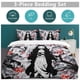 thumbnail image 5 of Demon Slayer Nezuko 3-Piece Bedding Set Warm And Comfortable Soft Duvet Cover Bed Set for Boys Girls Kids Adult Bedroom All Season, 5 of 5