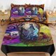 thumbnail image 1 of Nightmare Before Christmas Bedding Set Duvet Cover Comfortable and Lightweight Cartoon Bedding 3 Piece Bed Set, 1 of 5