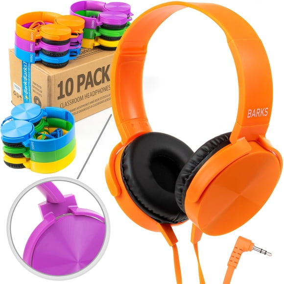 Auriculares Classroom Paquete De 10 Unidades Supraaurales Para Estudiantes