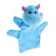 thumbnail image 4 of Story Learning Kids Zoo Juguete de peluche Animal Mano Guante Títeres Hipopótamo, 4 of 5