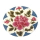 thumbnail image 5 of gancho de gancho kit de alfombra alfombra de bricolaje decoración de arte alfombra haciendo kit flor rosa, 5 of 5