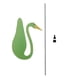 thumbnail image 4 of Swirl Bird Flamingo Wind Chimes Para Jardín Al Aire Libre, Patio Trasero, Boda, Verde, 4 of 5