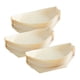thumbnail image 2 of Bandejas Desechables Para Servir Barcos De Madera, Contenedor De Comida Para Bodas, Multiusos, 25cm X 11,5 Cm, 50 Uds., 2 of 5