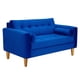 thumbnail image 2 of Sofa Retro 2c Felpa 04 Azul Rey, 2 of 6