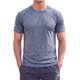 thumbnail image 1 of INSPIRE CHIC Camiseta Atlética para Hombre de Manga Corta Cuello Redondo Camisetas para Correr S Gris Oscuro, 1 of 5