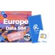 thumbnail image 1 of Tarjeta SIM Ringsim Europa 30 GB 30 días solo datos 5G LTE, 1 of 7