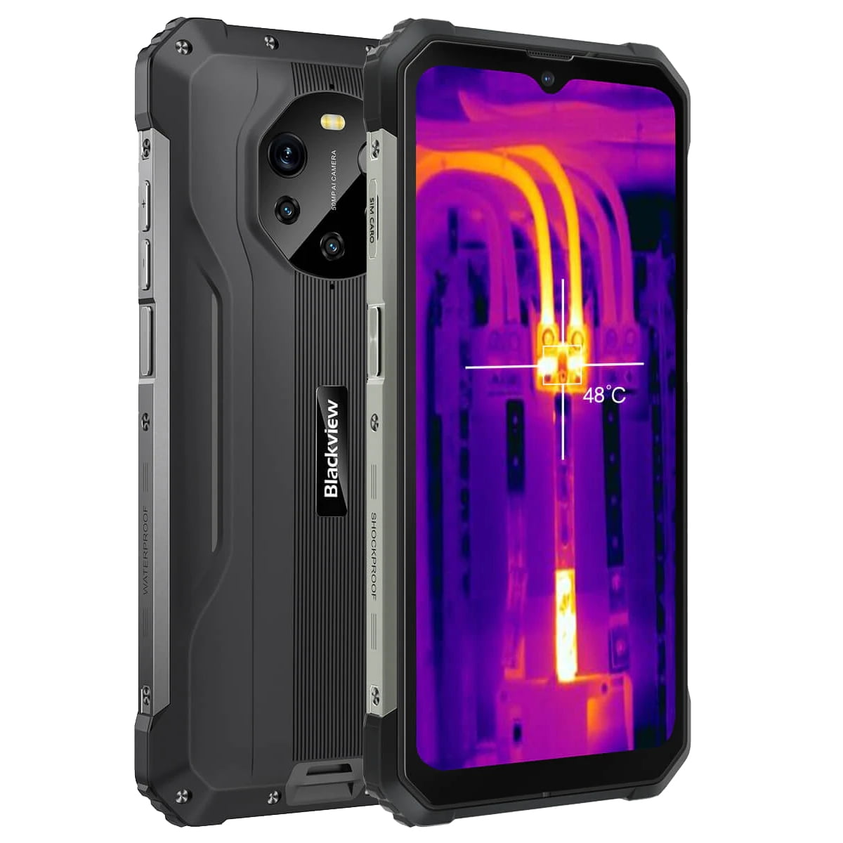 Blackview Bl8800 Pro Celular 5g Resistente Golpes Agua - Cámara Flir Térmica Termográfica Infrarrojo