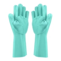 Genérico - Pack 2 Guantes Limpieza Silicona Multiuso Mágicos Lavar Loza