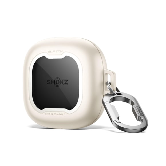 Funda Para Auriculares Shokz New Openfit 2 Color Blanco