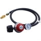 thumbnail image 1 of 1pc, 4FT/47.64inch, Adjustable Pressure Reducing Valve Tube Gas Tube, QCC1 Type Propane High Pressure 0-30PSI With Meter, Adjustable Pressure Reducing Valve Tube Gas Tube, Kitchen Supplies, School Su, 1 of 2