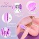 thumbnail image 2 of Ejercitador de muslos COFOF Thigh Master para mujer (violeta), 2 of 7