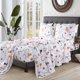 thumbnail image 5 of Juego de sábanas Elegant Comfort de franela de terciopelo Cal King Jingle Cats, 5 of 9