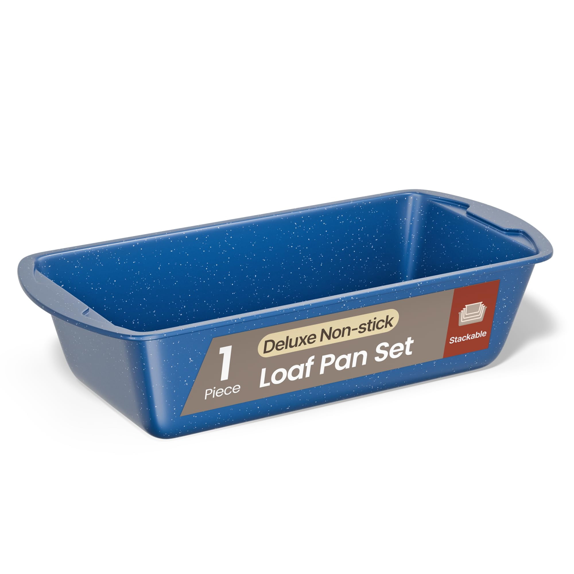 Molde Para Pan Bakkenmaster De Acero Al Carbono Antiadherente Azul De 28 Cm