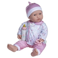 Baby Doll Jc Toys La Baby, Blanca, 50 Cm, Suave, Lavable En El Cuerpo